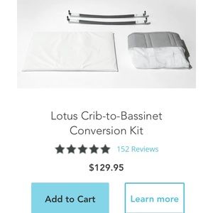 Lotus crib conversion by Guava